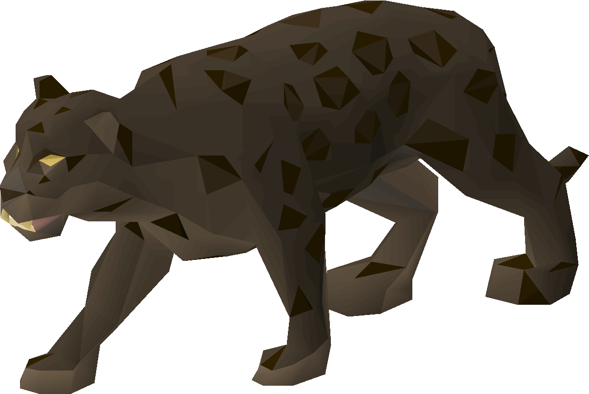 Black jaguar (Scrambled!)