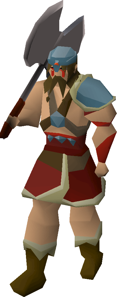 Confused barbarian