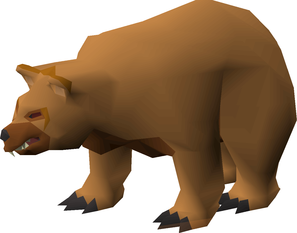 Angry bear