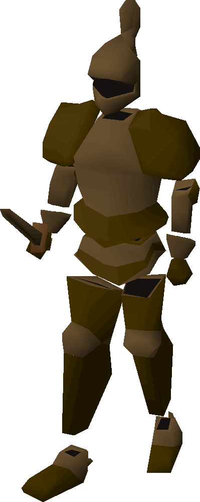 Animated Bronze Armour