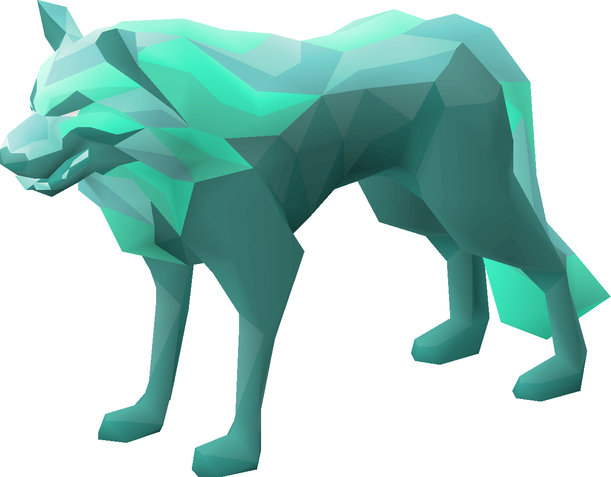 Crystalline Wolf